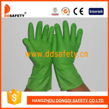 Latex/Rubber Gloves DIP Flock Liner, Long Cuff (DHL613)